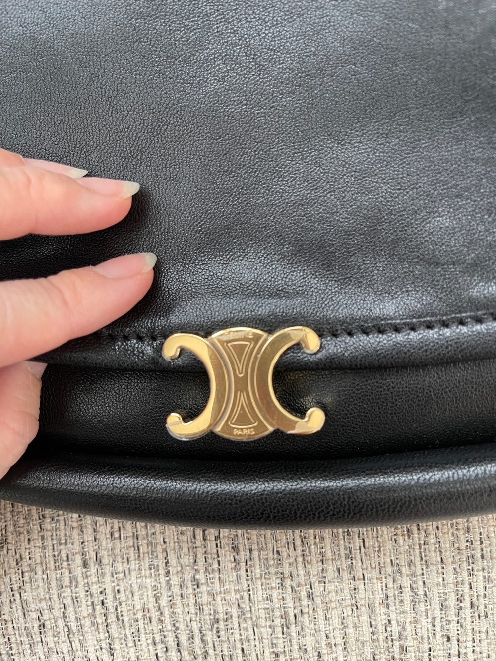 Celine little haftmoon bag - Picture 5 of 9